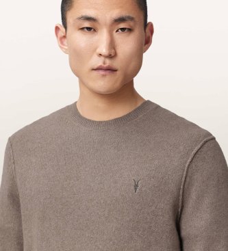 ALL SAINTS Jersey Statten braun