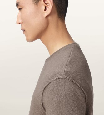 ALL SAINTS Jersey Statten braun