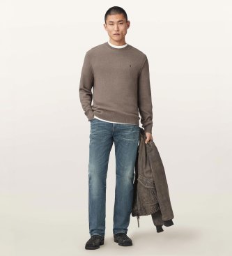 ALL SAINTS Jersey Statten braun