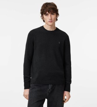 ALL SAINTS Sweter Statten czarny