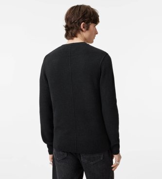 ALL SAINTS Sweter Statten czarny