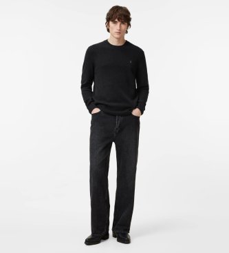 ALL SAINTS Sweter Statten czarny