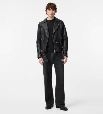 ALL SAINTS Sweter Statten czarny