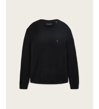 ALL SAINTS Sweter Statten czarny