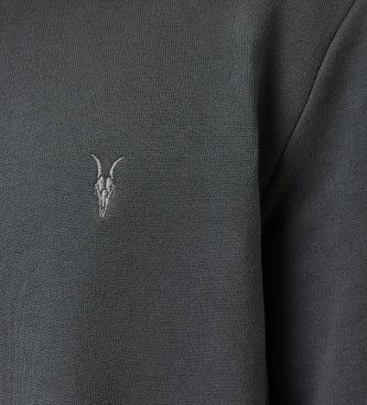 ALL SAINTS Moletom Raven cinza escuro