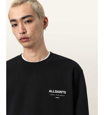 ALL SAINTS Bluza Underground czarna