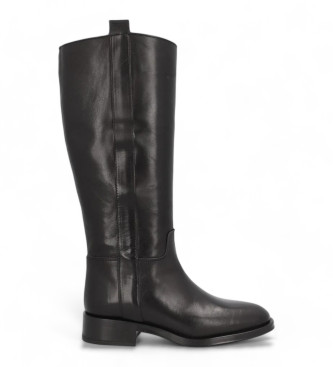 Alpe Couture Lederstiefel schwarz