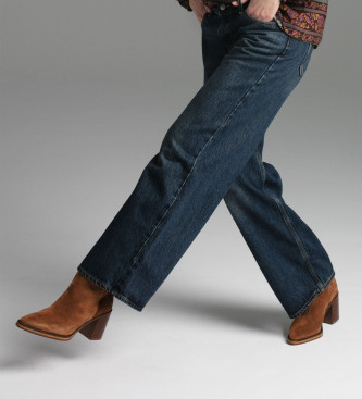 Alpe Brown Indiana Leather Boots