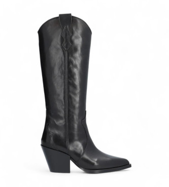 Alpe Botas de Piel Vermont negro