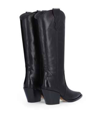 Alpe Botas de Piel Vermont negro