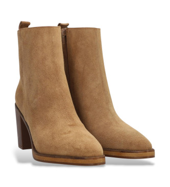 Alpe Camden Ankelstvlar i lder, brun