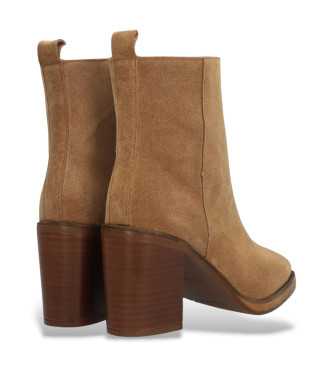 Alpe Camden Ankelstvlar i lder, brun