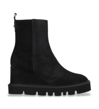 Alpe Bottines en cuir Sidney noir 