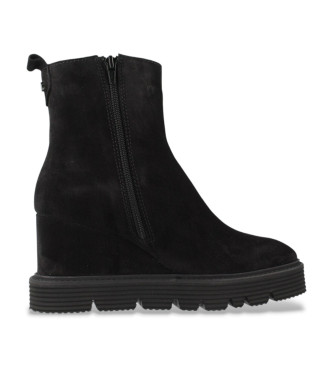 Alpe Bottines en cuir Sidney noir 