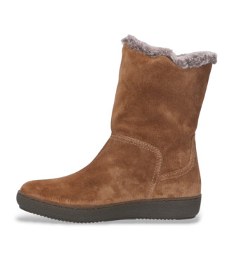 Alpe Bottines en cuir marron Urban