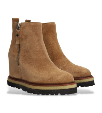 Alpe Vainty 2 braune Lederstiefeletten