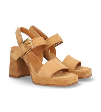 Alpe Chiara leather sandals 11 brown