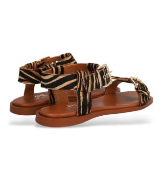 Alpe Sheila animalprint sandals