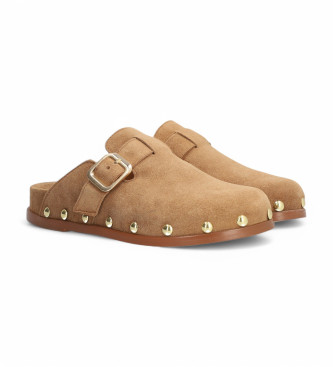 Alpe Brown Alive Clogs