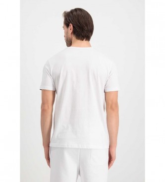ALPHA INDUSTRIES Camiseta Alpha Label blanco