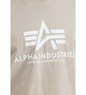 ALPHA INDUSTRIES Basic T-shirt beige