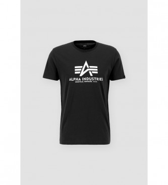 ALPHA INDUSTRIES T-shirt avec logo noir