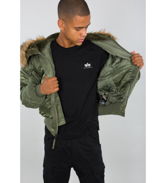 ALPHA INDUSTRIES Jacke 45P mit Kapuze grn