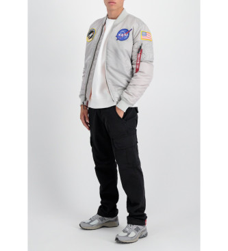 ALPHA INDUSTRIES Chaqueta Ma-1 Vf Nasa gris