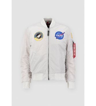 ALPHA INDUSTRIES Jakna Ma-1 Vf Nasa siva