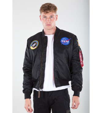 ALPHA INDUSTRIES Kurtka Ma-1 Vf Nasa czarna