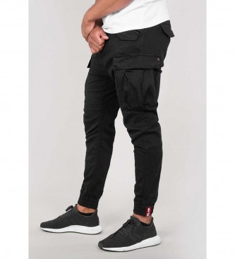 Jogger Pants Alpha Industries X-Fit Slim Cargo Pant Black | Queens