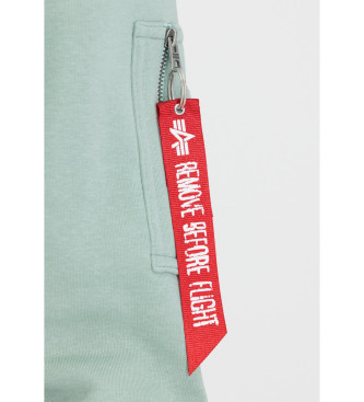 ALPHA INDUSTRIES Zielona bluza Alpha Label