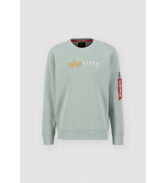 ALPHA INDUSTRIES Alpha Label grn sweatshirt