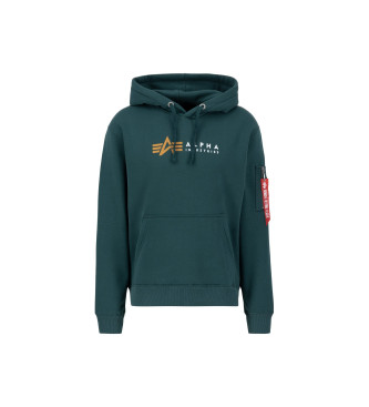 ALPHA INDUSTRIES Alpha Label grn sweatshirt