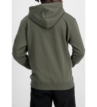 ALPHA INDUSTRIES Sudadera Alpha Label verde