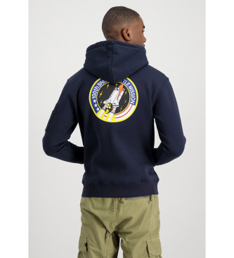 ALPHA INDUSTRIES Felpa spaziale blu scuro