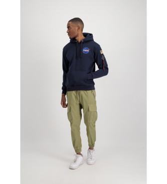 ALPHA INDUSTRIES Felpa spaziale blu scuro