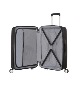 American Tourister Estojo rgido grande da Soundbox preto