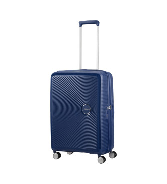 American Tourister Soundbox Spinner Medium Hard Suitcase Navy (valise rigide  roulettes)