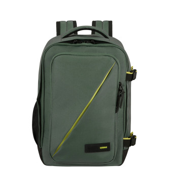 American Tourister Take2cabin S sac  dos vert tendre