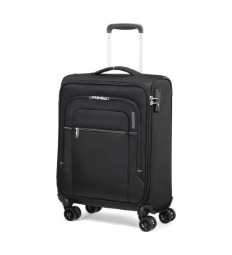 American Tourister Cabin Case Crosstrack Spinner 55/20 walizka miękka czarna