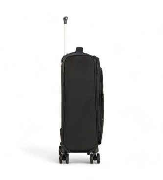 American Tourister Cabin Case Crosstrack Spinner 55/20 walizka miękka czarna