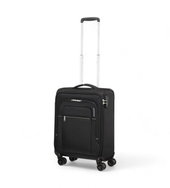 American Tourister Cabin Case Crosstrack Spinner 55/20 walizka miękka czarna