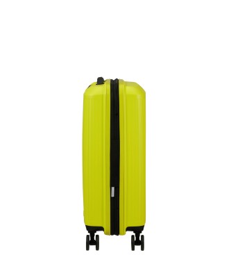 American Tourister Valigia da cabina rigida espandibile Aerostep con capacità fino a 40 L verde
