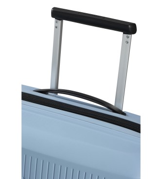 American Tourister Aerostep kabinski kovček s prostornino do 40 L, tog, razširljiv, modre barve