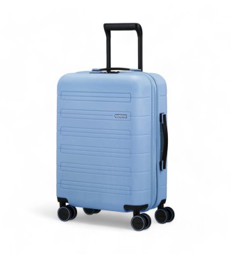 American Tourister Valise cabine extensible Novastream Spinner 55 bleu