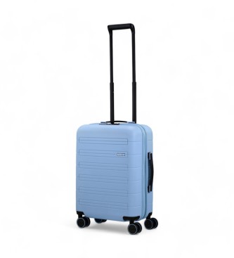 American Tourister Expandierbarer Kabinenkoffer Novastream Spinner 55 blau