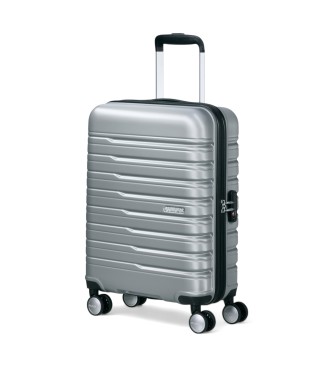 American Tourister Walizka kabinowa Flashline 55 sztywna szara