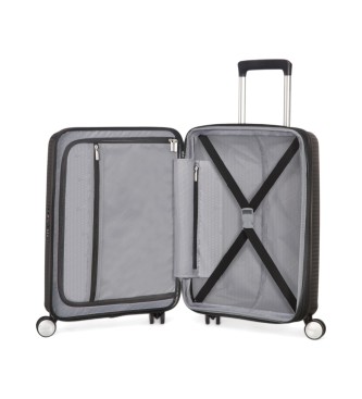 American Tourister Valigia da cabina Soundbox Spinner 55 cm nera