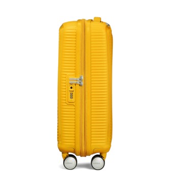 American Tourister Valise cabine Soundbox rigide jaune
